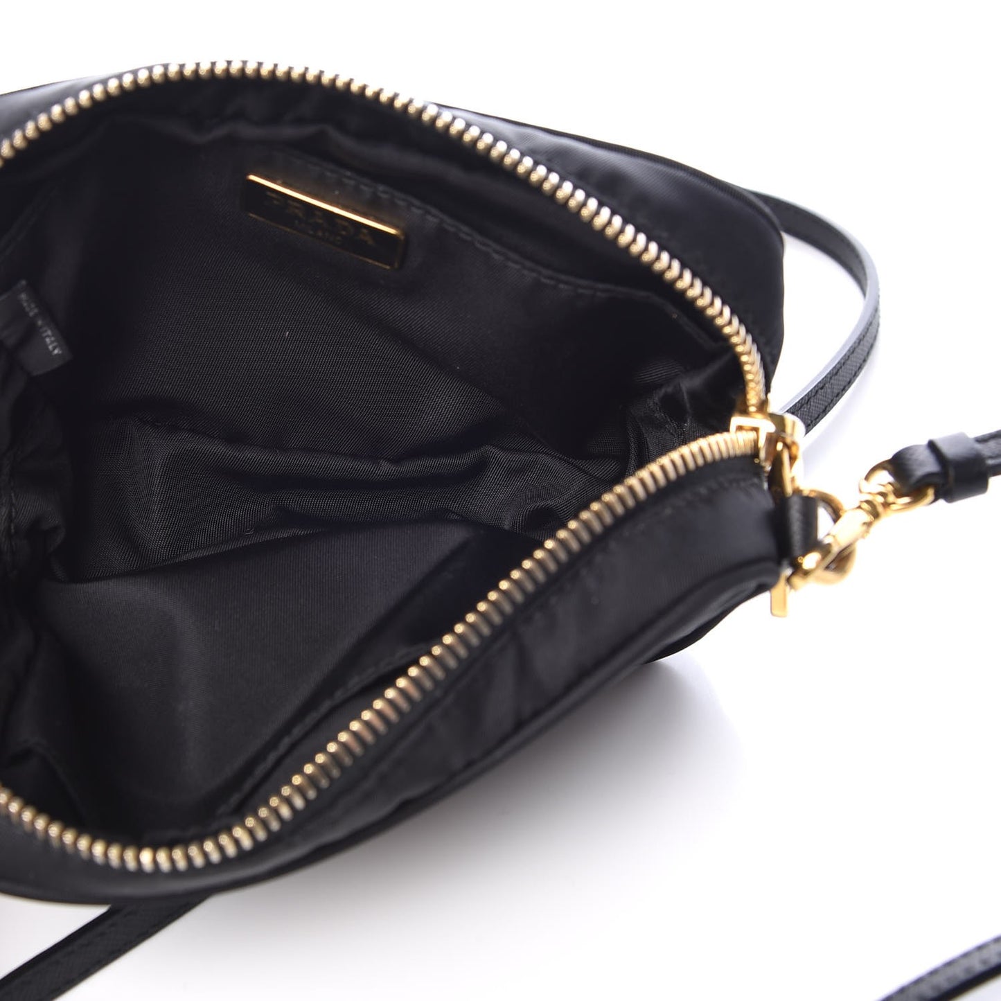 Tessuto Nylon Small Crossbody Black