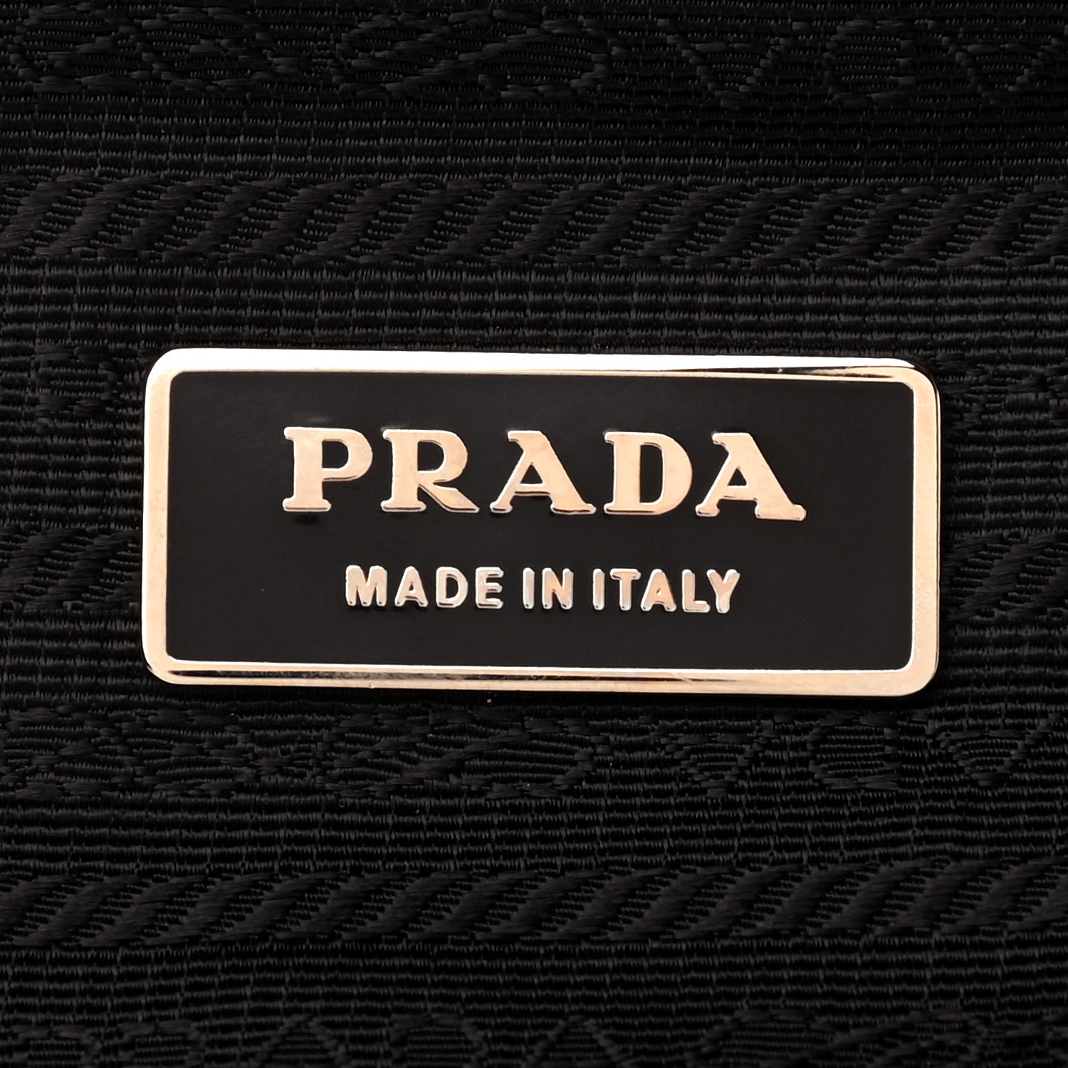 Prada Tessuto Nylon Saffiano Duffle Black 5 of 9