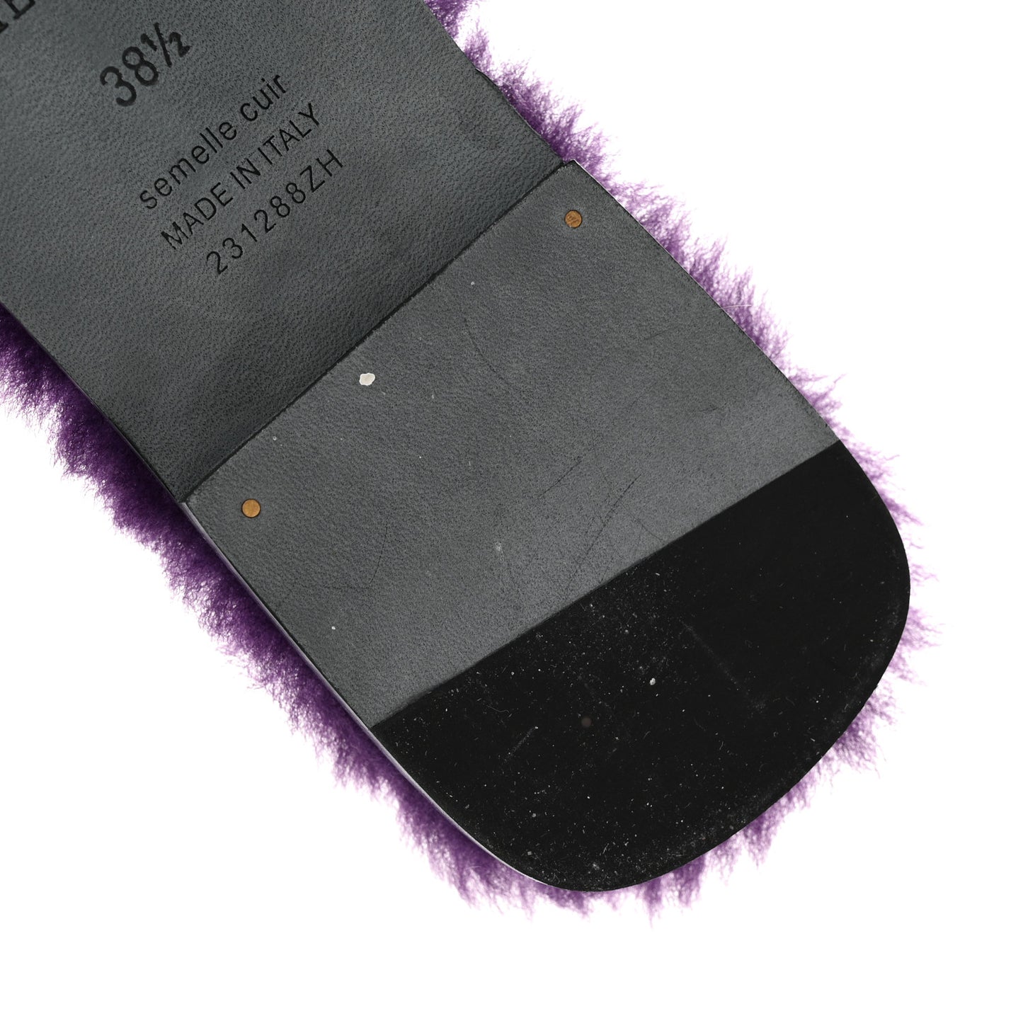 Woolskin Oran Sandals 38.5 Violet Fonce