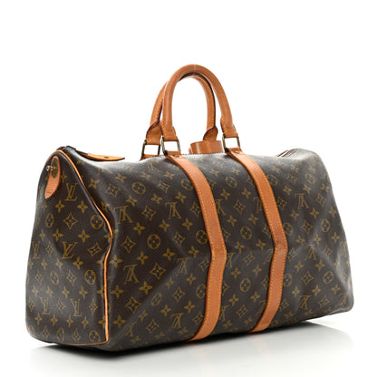 Louis Vuitton Monogram Keepall 45 3 of 24