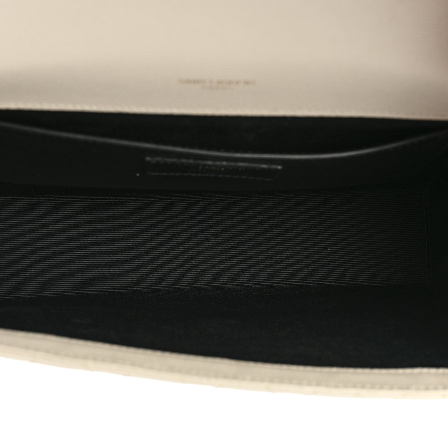 Grain De Poudre Textured Mixed Matelasse Medium Triquilt Monogram Satchel Crema Soft