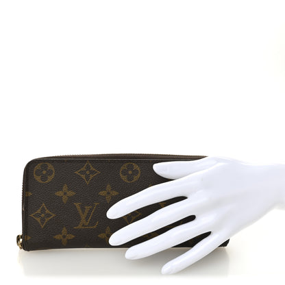 Louis Vuitton Monogram Clemence Wallet Fuchsia 2 of 8