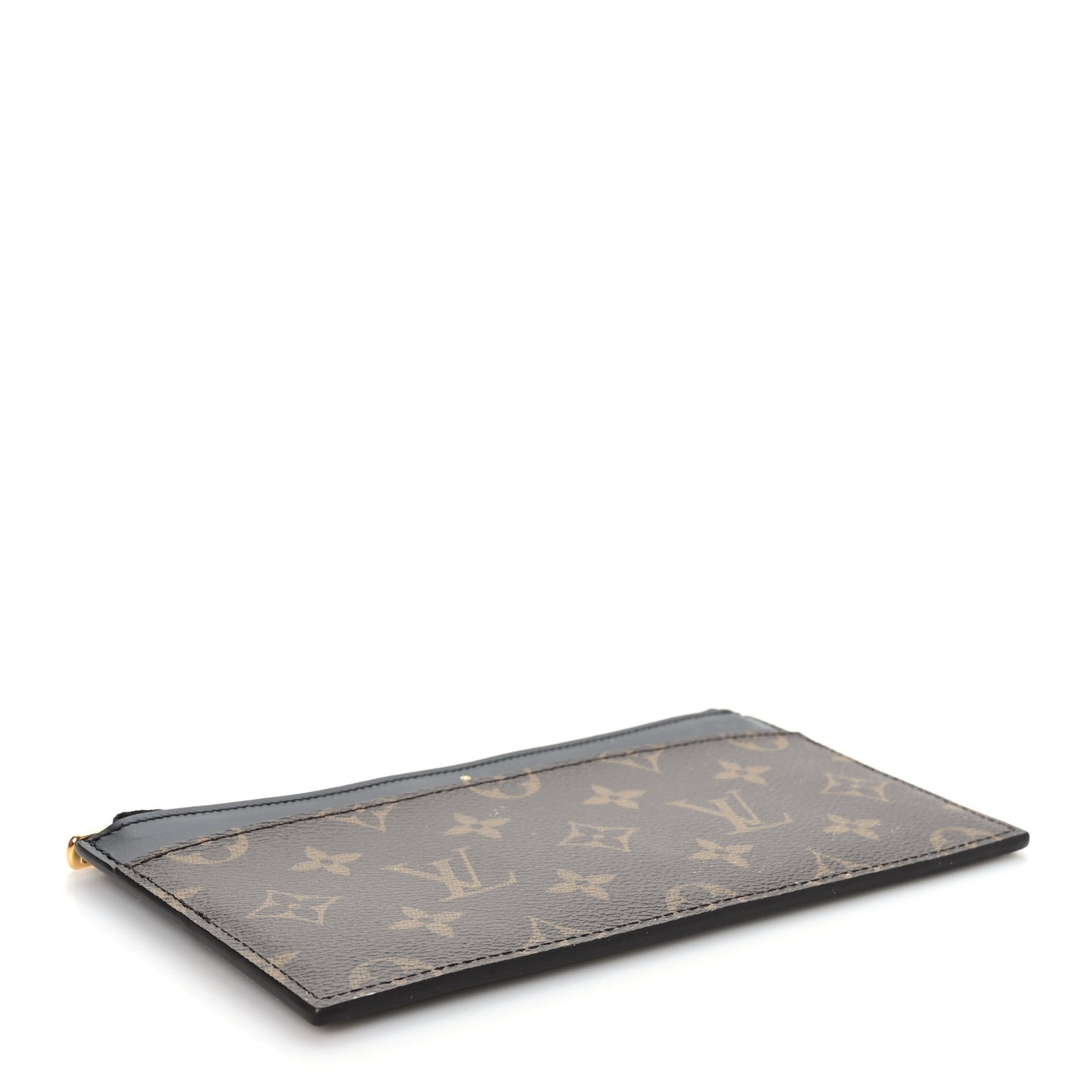 Monogram Slim Purse Black