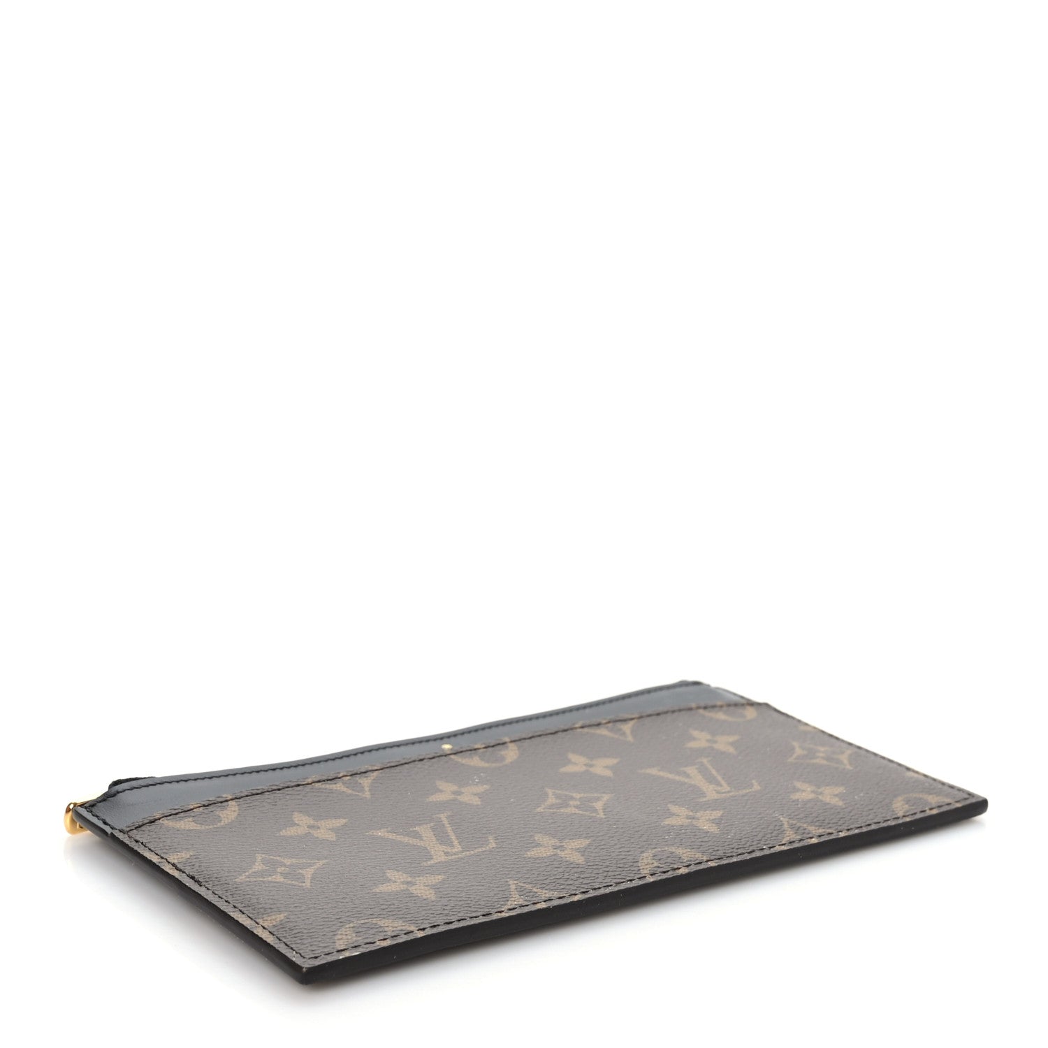 Louis Vuitton Monogram Slim Purse Black 4 of 6