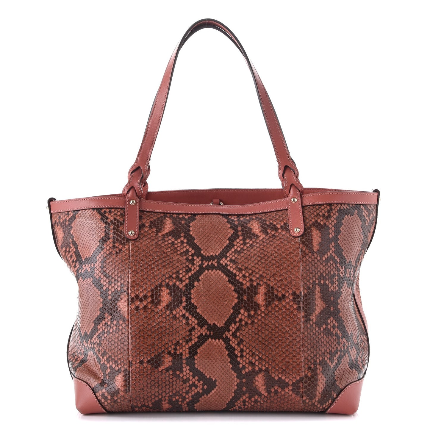 Python Medium Craft Tote Coral