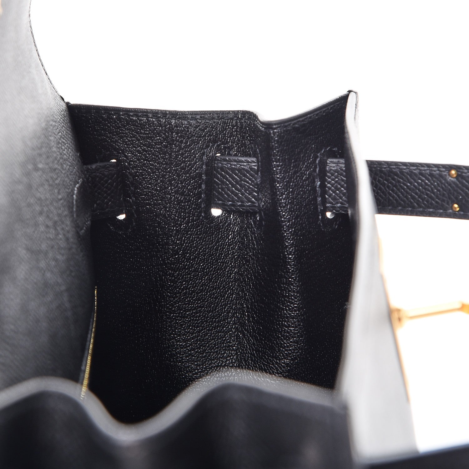 Hermes Epsom Kelly Sellier 28 Black 16 of 39