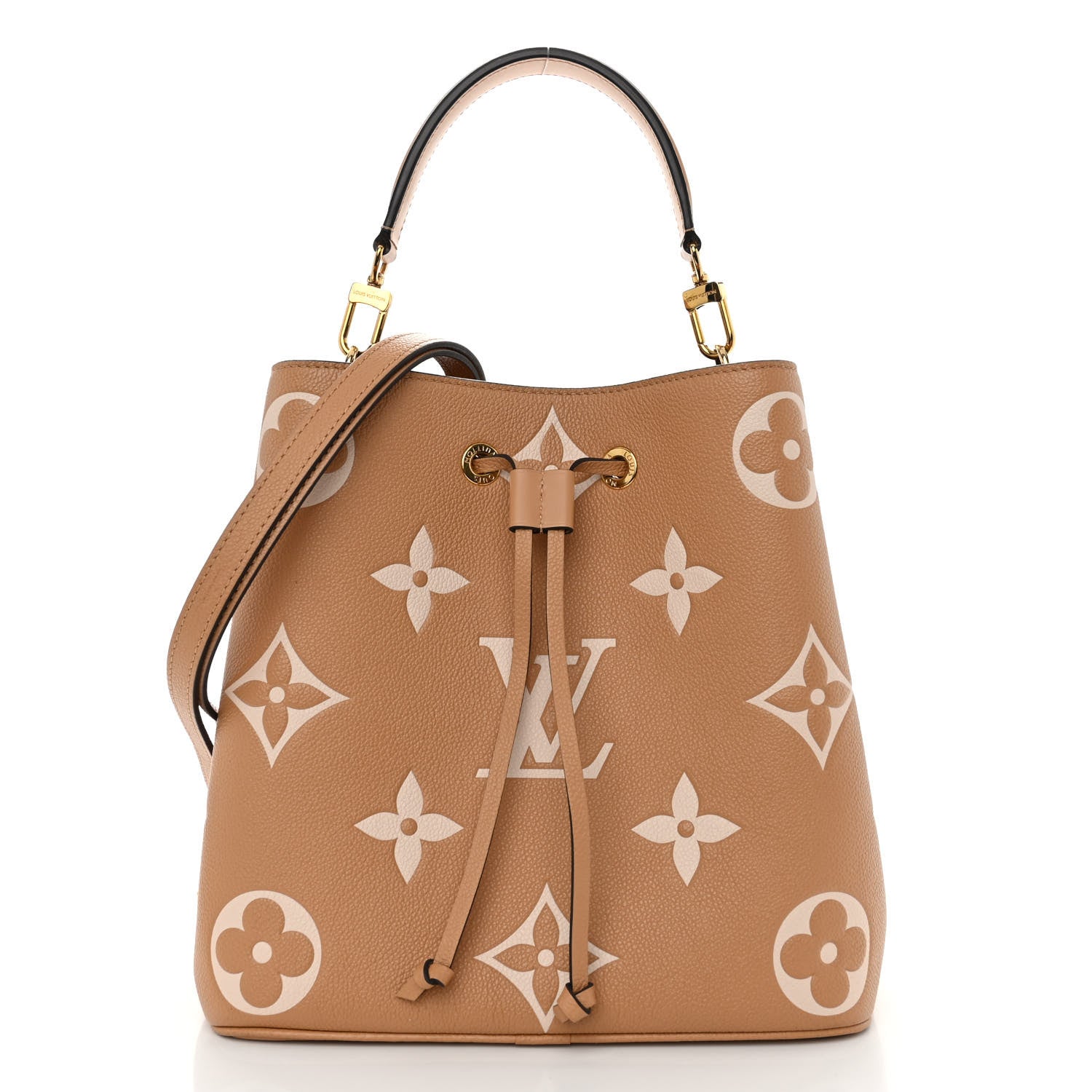 Louis Vuitton Empreinte Monogram Giant Neonoe MM Arizona Beige 3 of 10