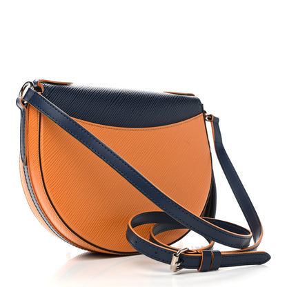 Louis Vuitton Epi Saint Cloud NM Indigo Safran 2 of 4