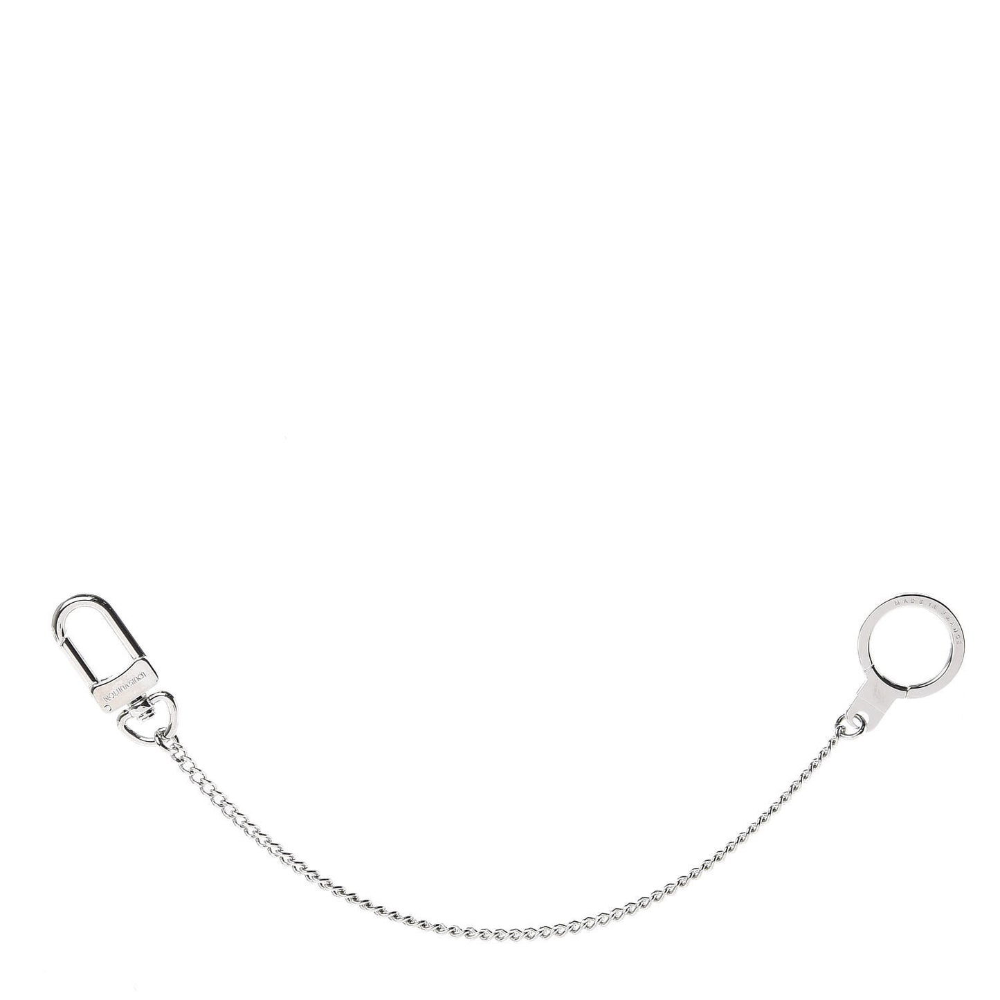 Pochette Extender Key Ring Chain Silver