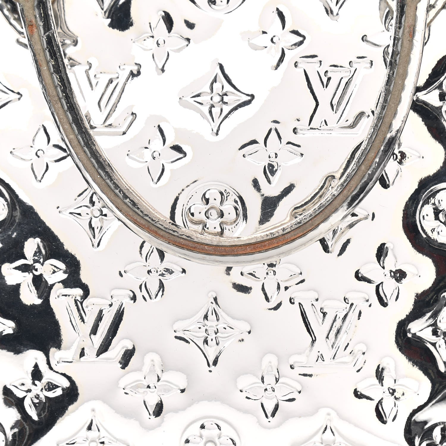 Louis Vuitton Monogram Miroir Lockit Silver 15 of 19