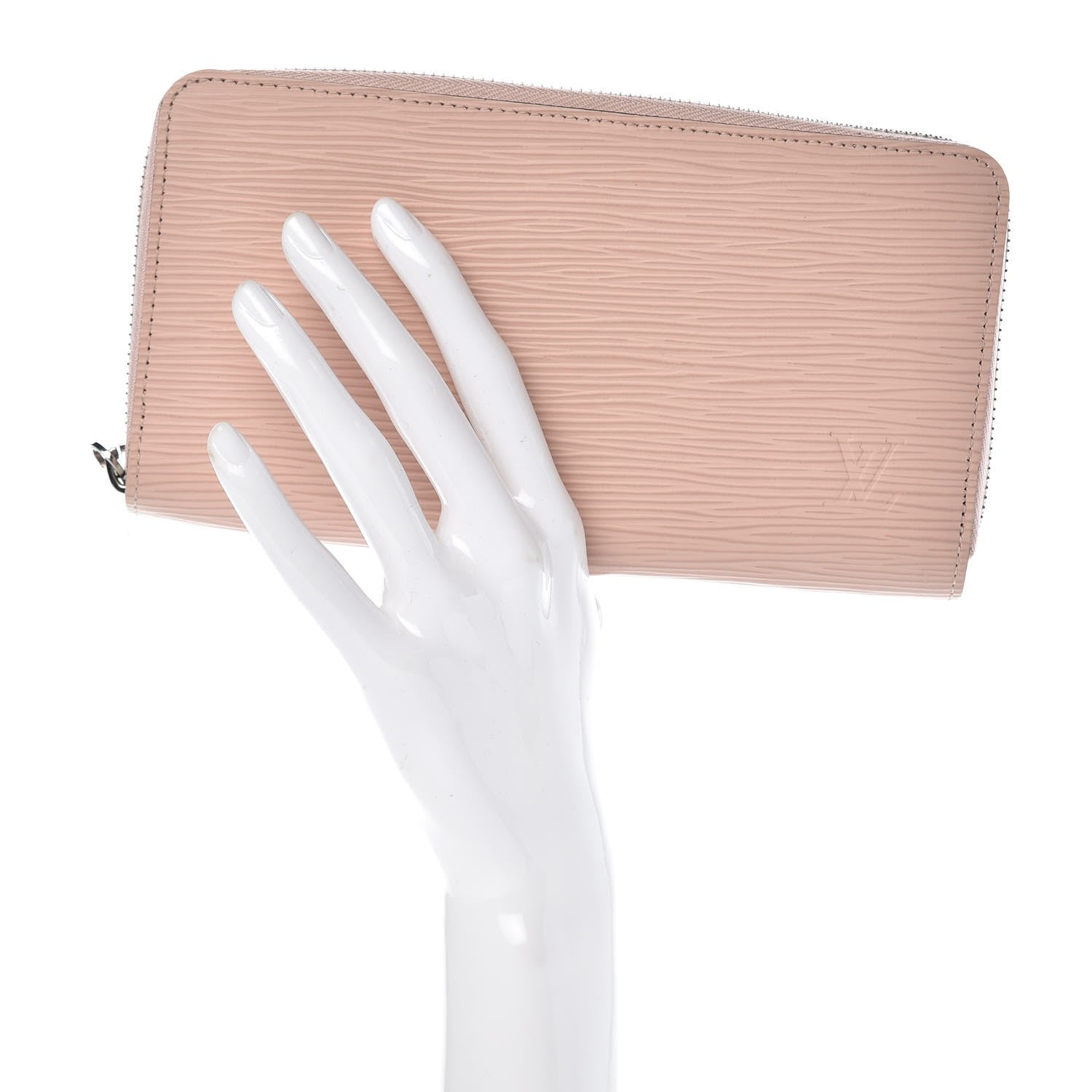 Louis Vuitton Epi Zippy Wallet Rose Ballerine 2 of 6