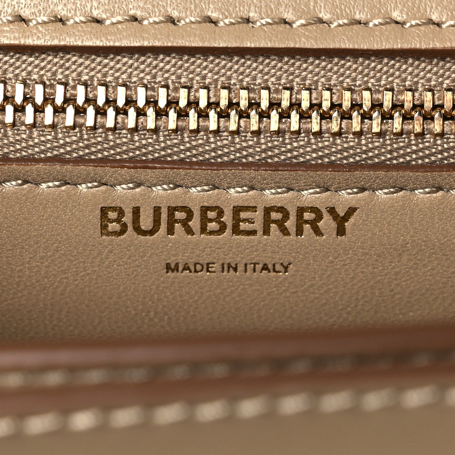 Burberry Calfskin Monogram Small TB Bag Bright Orange 6 of 14