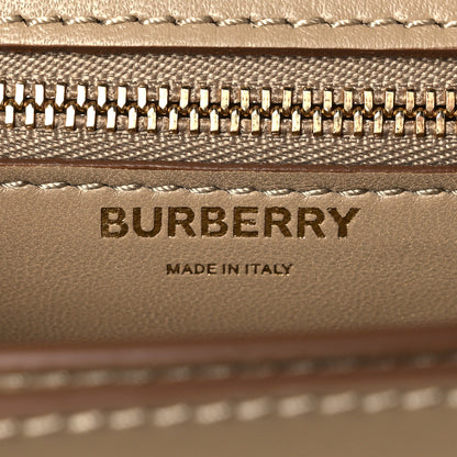 Burberry Calfskin Monogram Small TB Bag Bright Orange 6 of 14