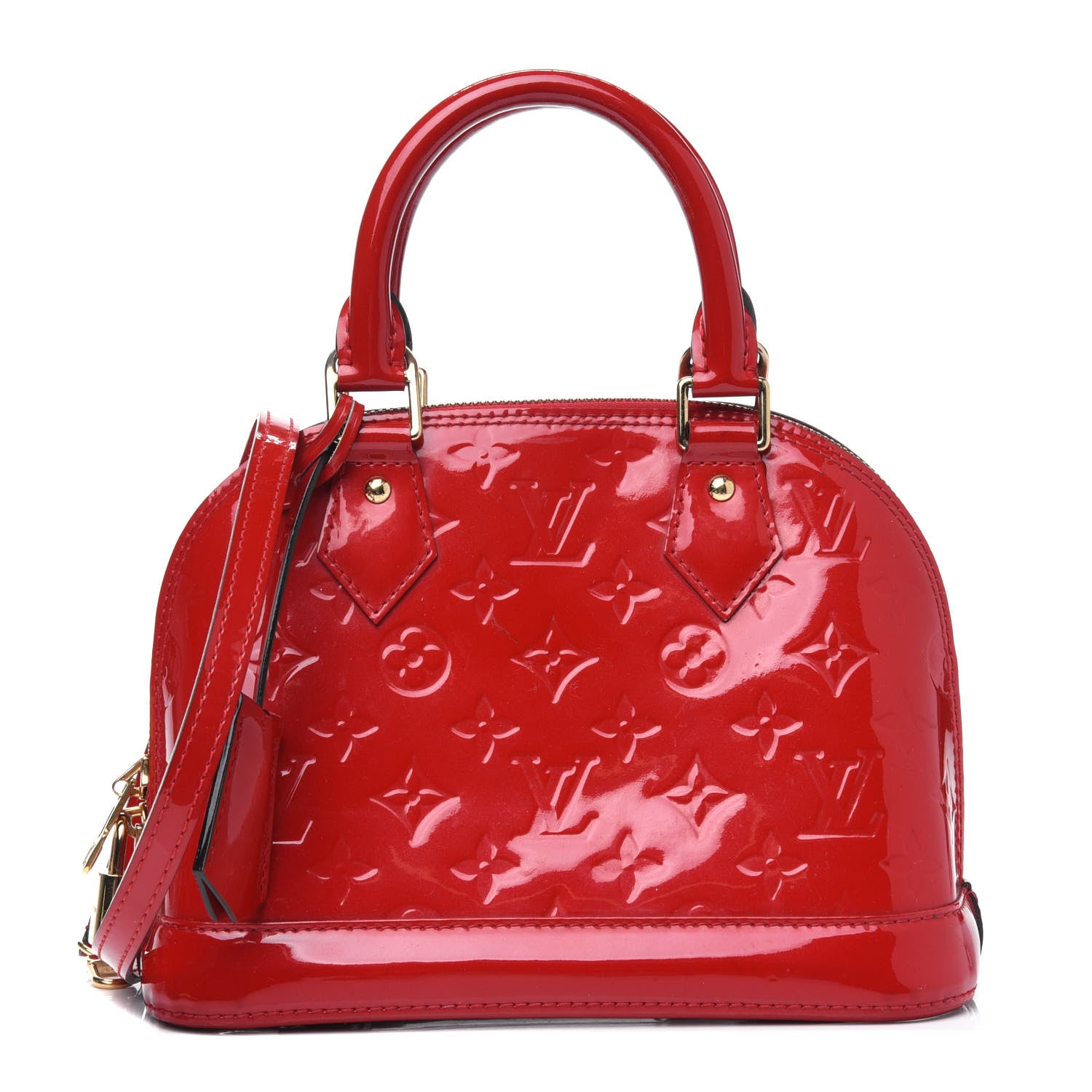 Louis Vuitton Vernis Alma BB Cherry 1 of 4