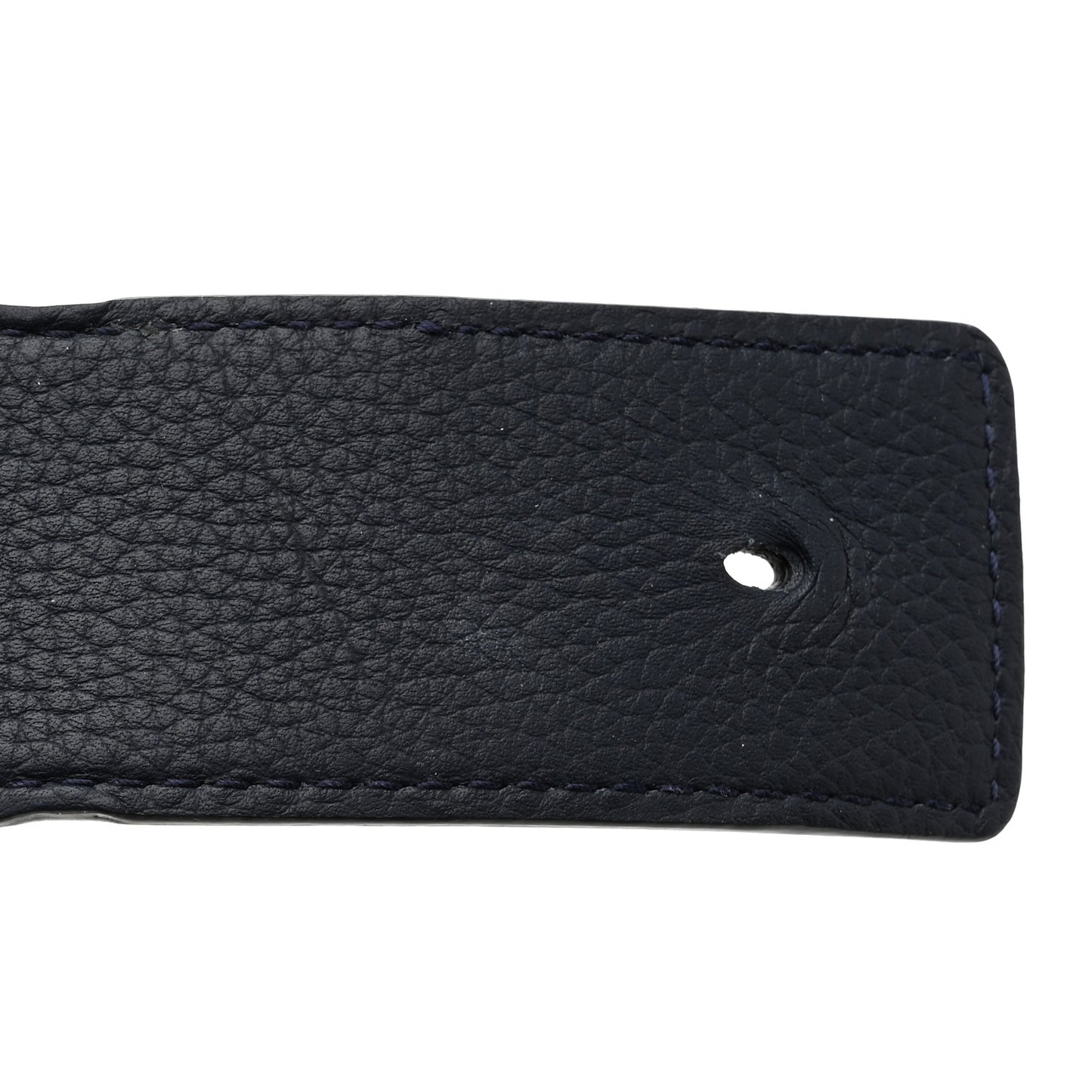 Ultra Matte Calfskin 35mm Montaigne Belt 110 44 Blue Black
