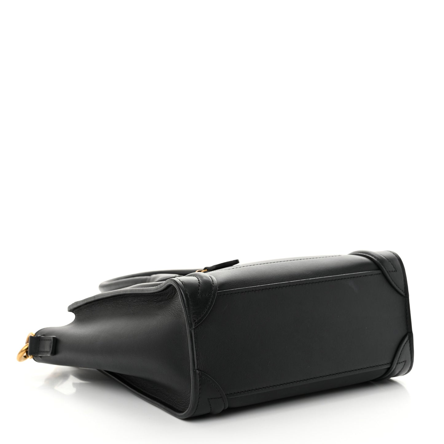 Smooth Calfskin Nano Luggage Black