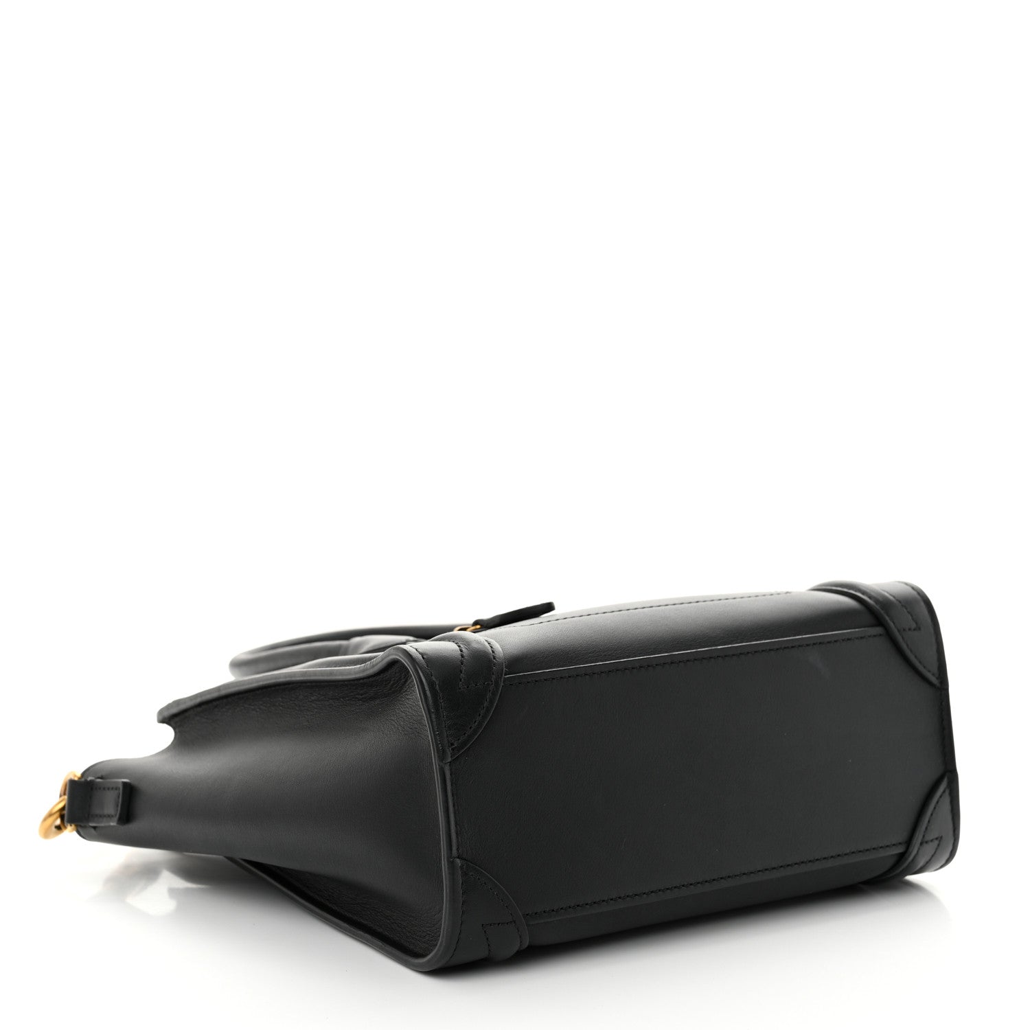 Celine Smooth Calfskin Nano Luggage Black 4 of 13