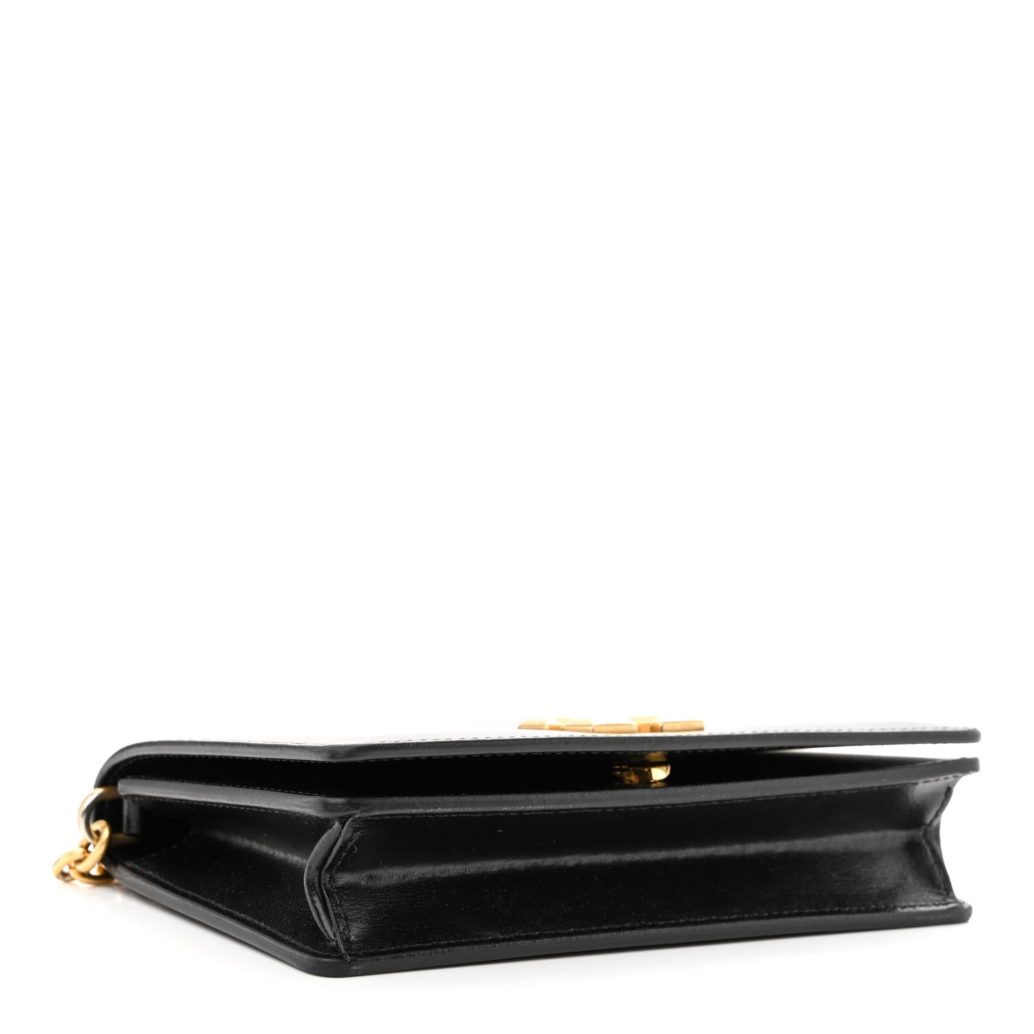 Off-White Calfskin Jitney 0.5 Shoulder Bag Black 4 of 12