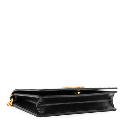 Off-White Calfskin Jitney 0.5 Shoulder Bag Black 4 of 12
