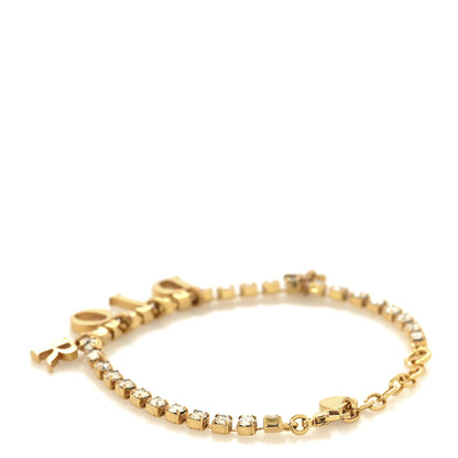Christian Dior Metal Crystal Dio(r)evolution Star Bracelet Gold 3 of 5