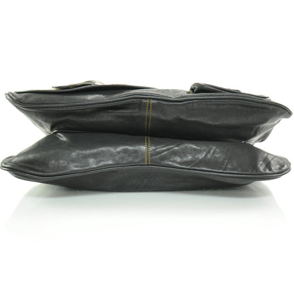 Christian Dior Leather Gaucho Dark Brown 5 of 10