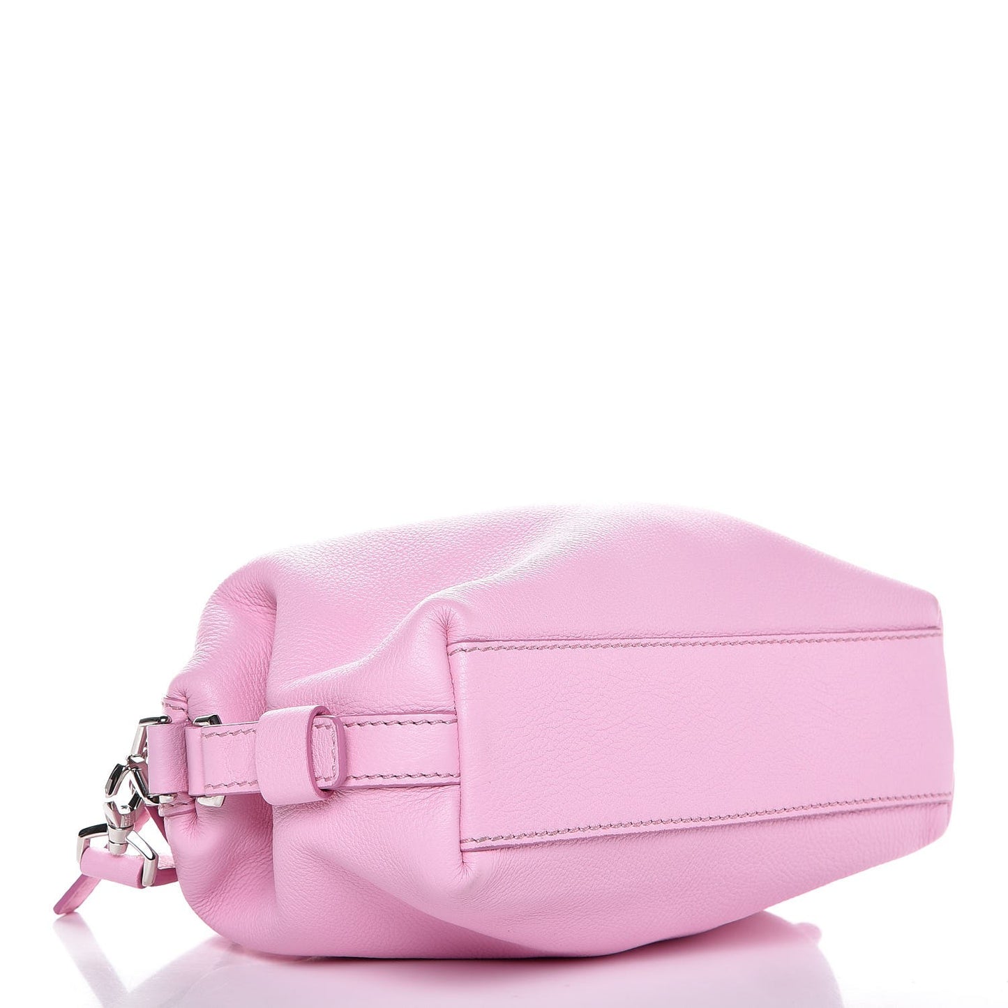 Waxed Calfskin Micro Nightingale Bright Pink