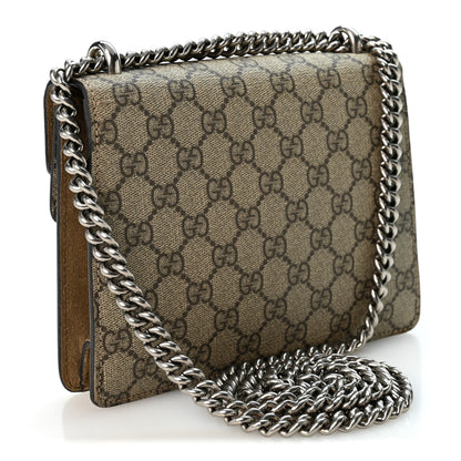 Gucci GG Supreme Monogram Mini Dionysus Shoulder Bag Taupe 3 of 10