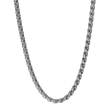 David Yurman Sterling Silver 14K Yellow Gold 6mm Wheat Chain Necklace 1 of 6