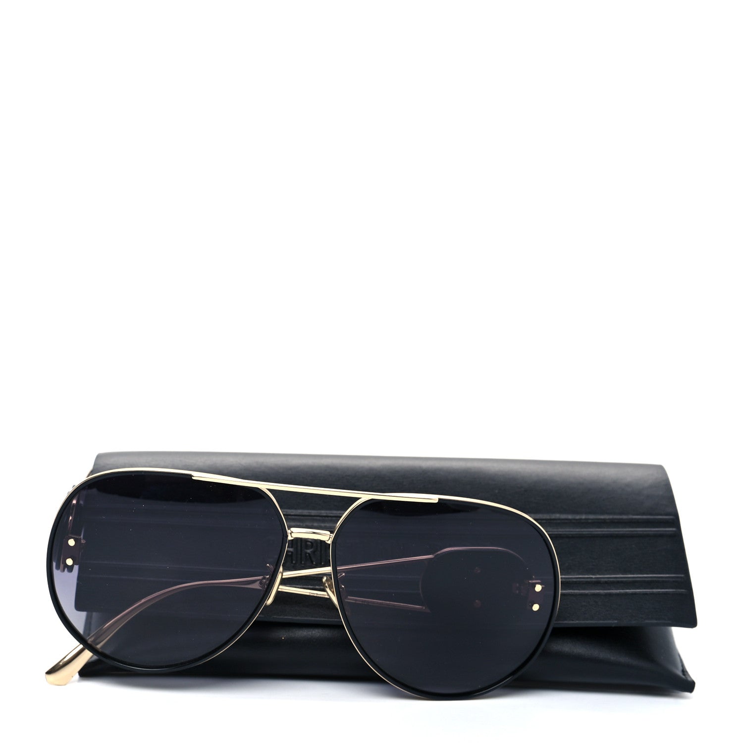 Christian Dior Metal Diorbobby Aviator Sunglasses Black 8 of 8