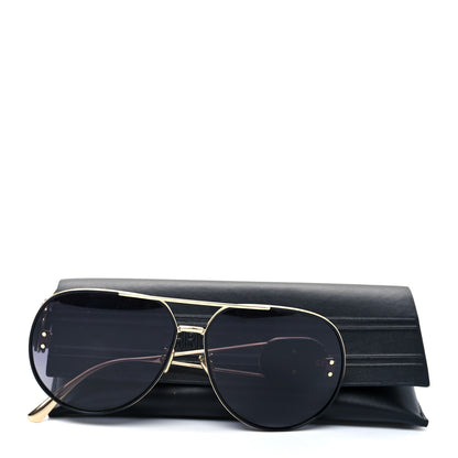 Christian Dior Metal Diorbobby Aviator Sunglasses Black 8 of 8