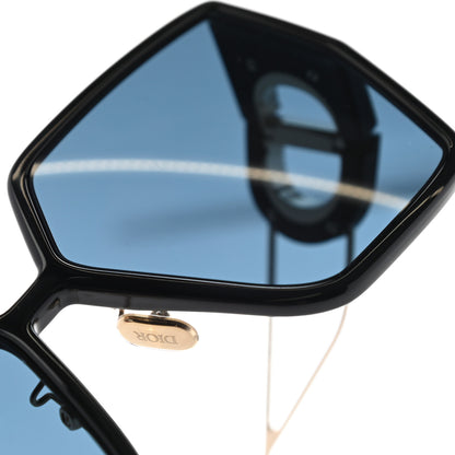 Christian Dior Butterfly 30 Montaigne Sunglasses Black Gold 10 of 12