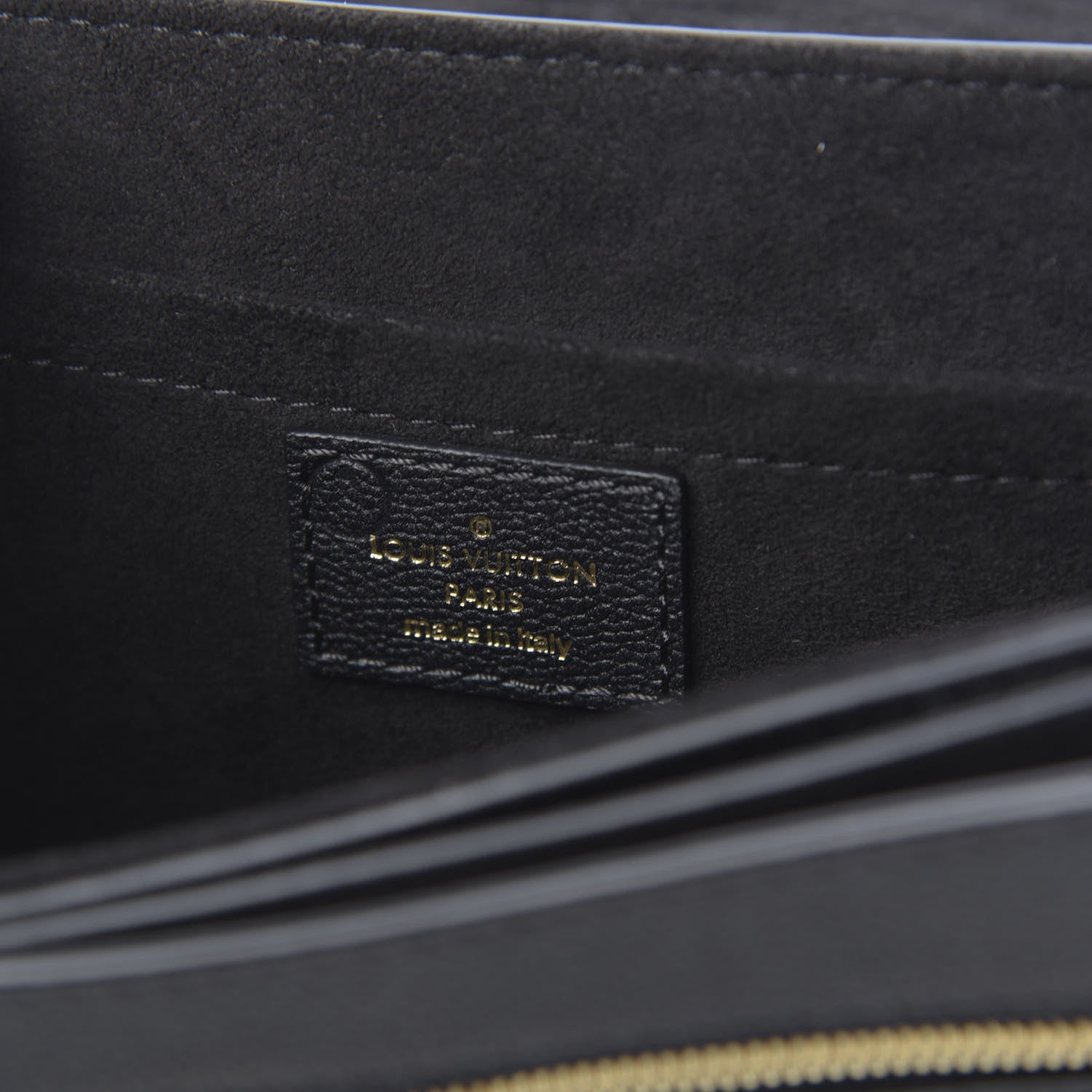 Louis Vuitton Calfskin Monogram Very Messenger Black 6 of 10