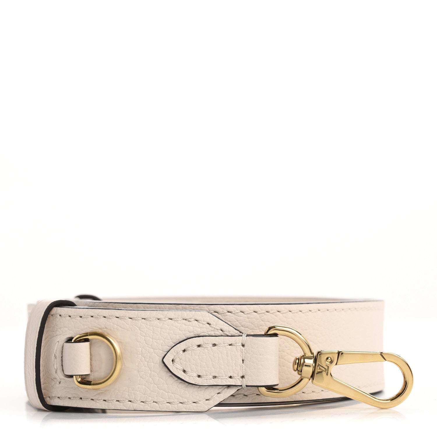 Louis Vuitton Calfskin Lockme Tender Adjustable Shoulder Strap Greige 2 of 6
