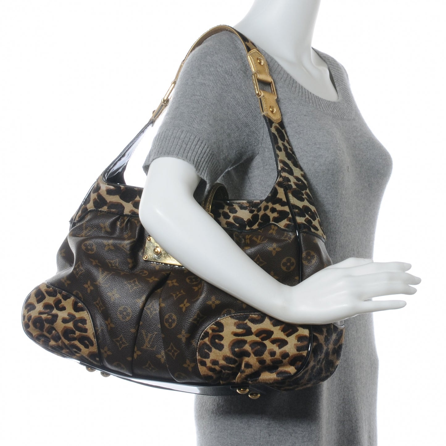 Monogram Leopard Polly