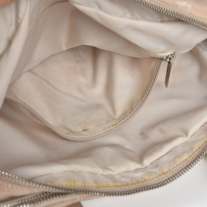 Chanel Nylon Small Travel Tote Beige 6 of 13