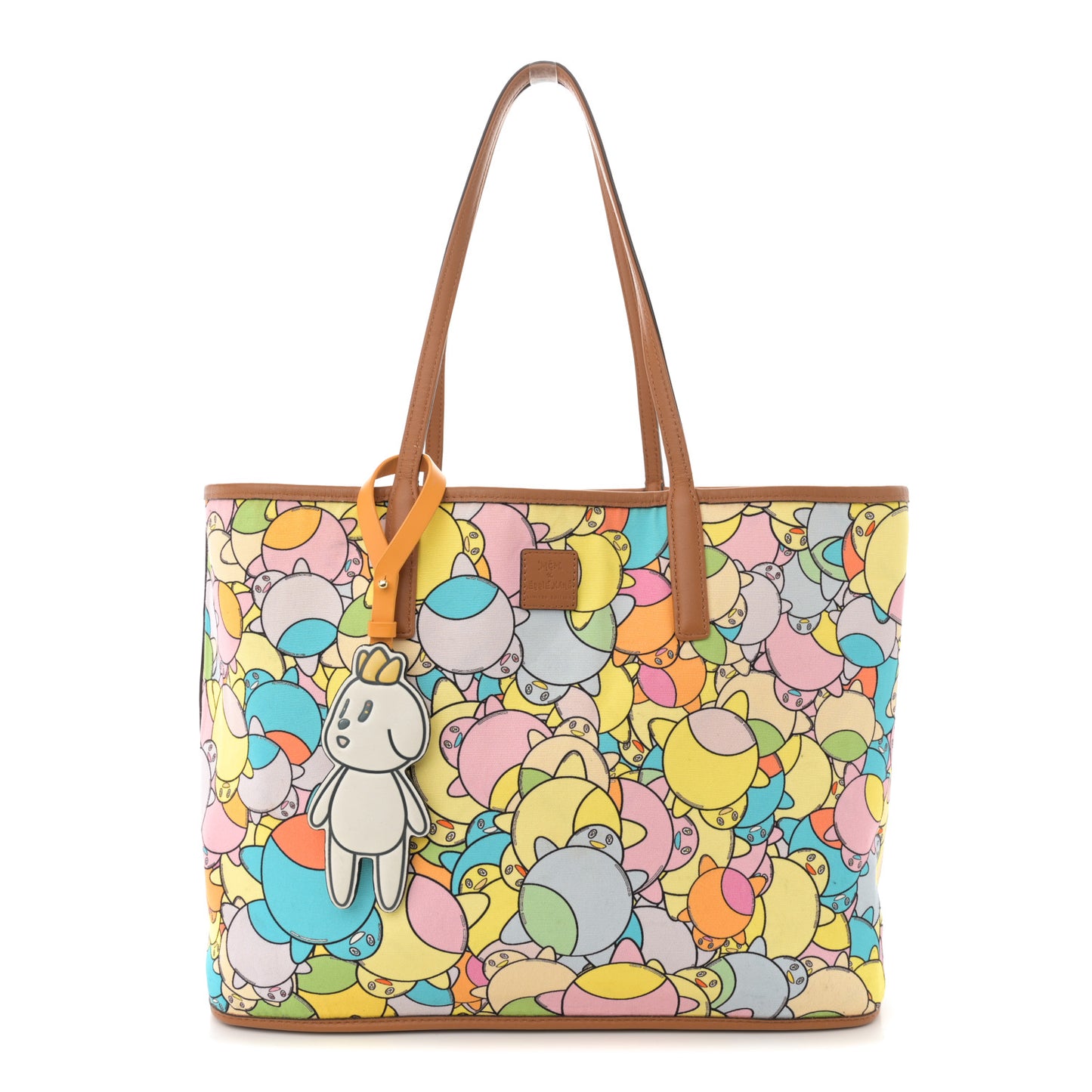 X Eddie Kang Visetos Medium Reversible Shopper Tote Natural