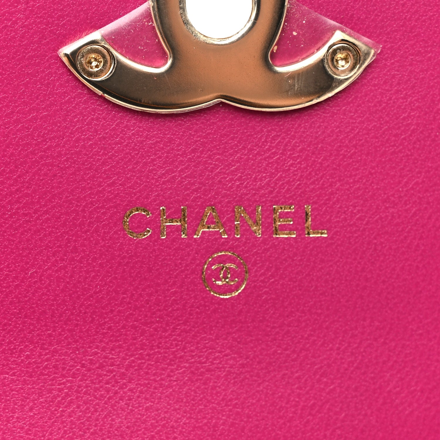 Chanel Lambskin Quilted Phone Chain Clutch Waist Bag Pink 6 of 11