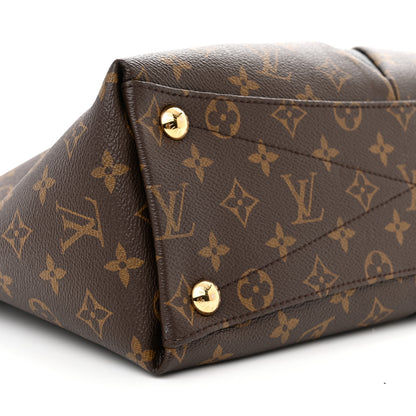 Louis Vuitton Monogram V Tote MM Black 8 of 9