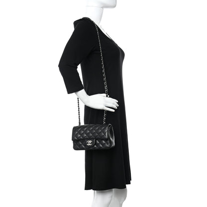 Chanel Caviar Quilted Mini Rectangular Flap Black 2 of 11