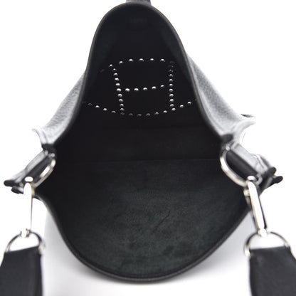 Hermes Taurillon Clemence Evelyne III PM Black 4 of 8