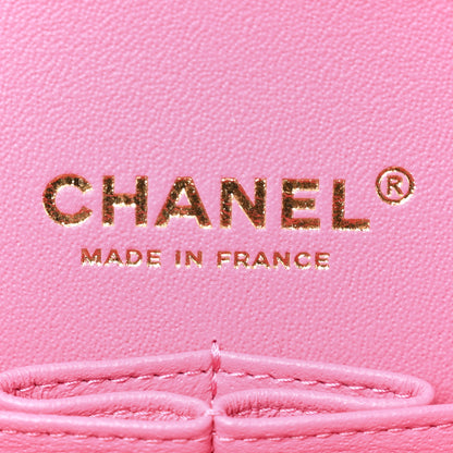 Chanel Caviar Quilted Medium Double Flap Pink 6 of 10