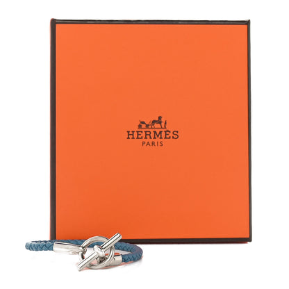 Hermes Swift Glenan Single Tour H Bracelet T1 Blue Jean 6 of 6