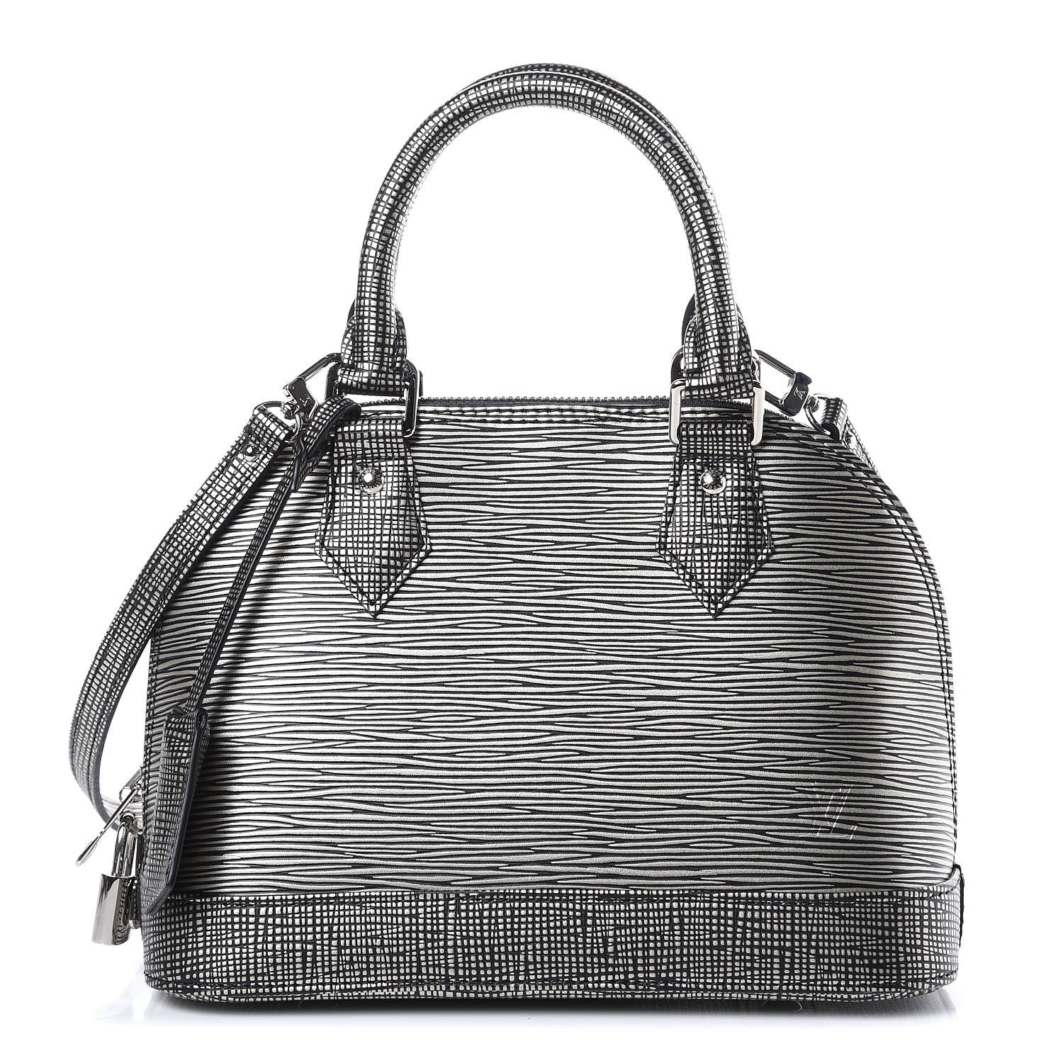 Louis Vuitton Epi Alma BB Platine 1 of 9