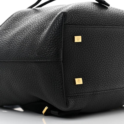 The Row Grained Calfskin Backpack 11 Black 8 of 9