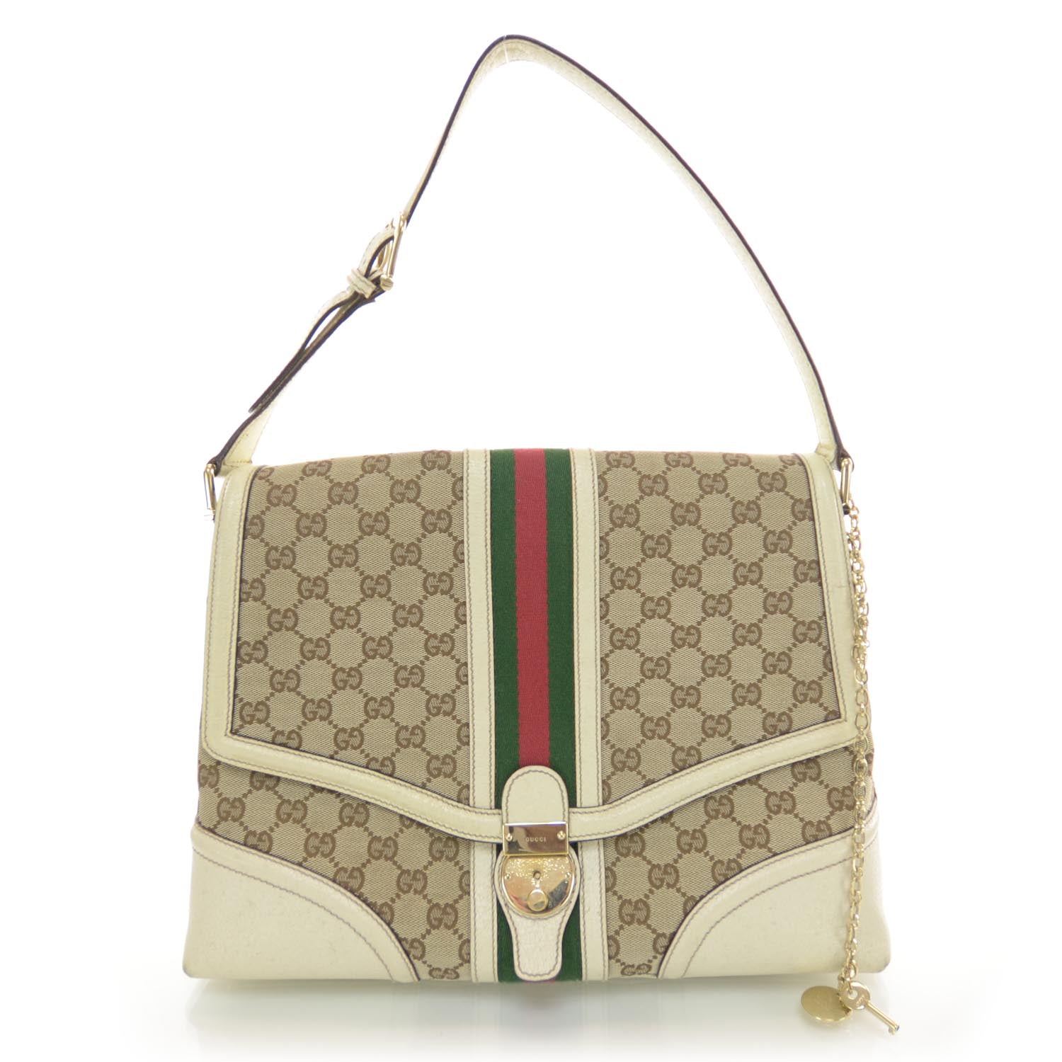 Gucci Monogram Large Treasure Flap 1 of 11