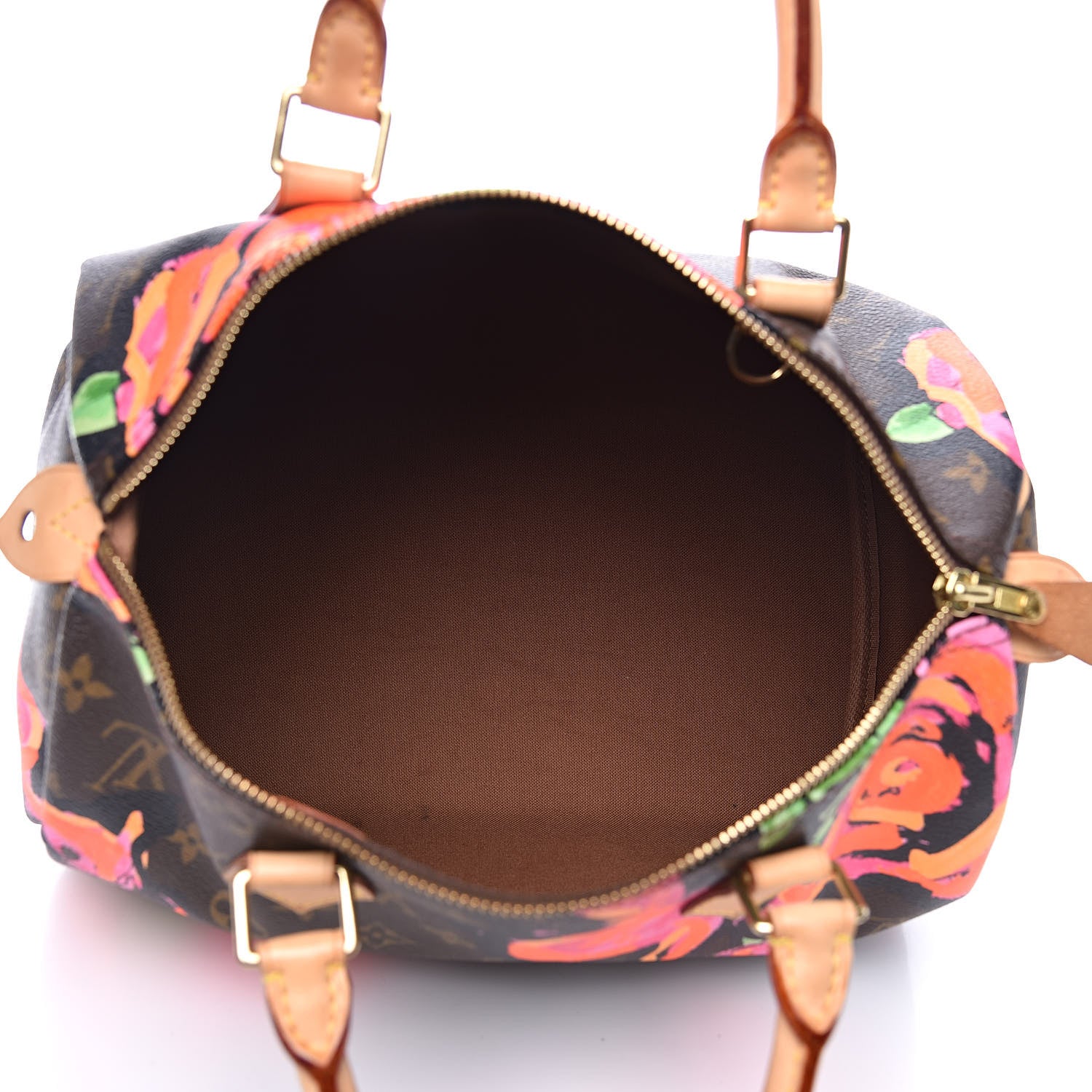 Louis Vuitton Monogram Roses Speedy 30 5 of 14