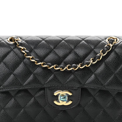 Chanel Caviar Quilted Small Double Flap Black 8 of 11