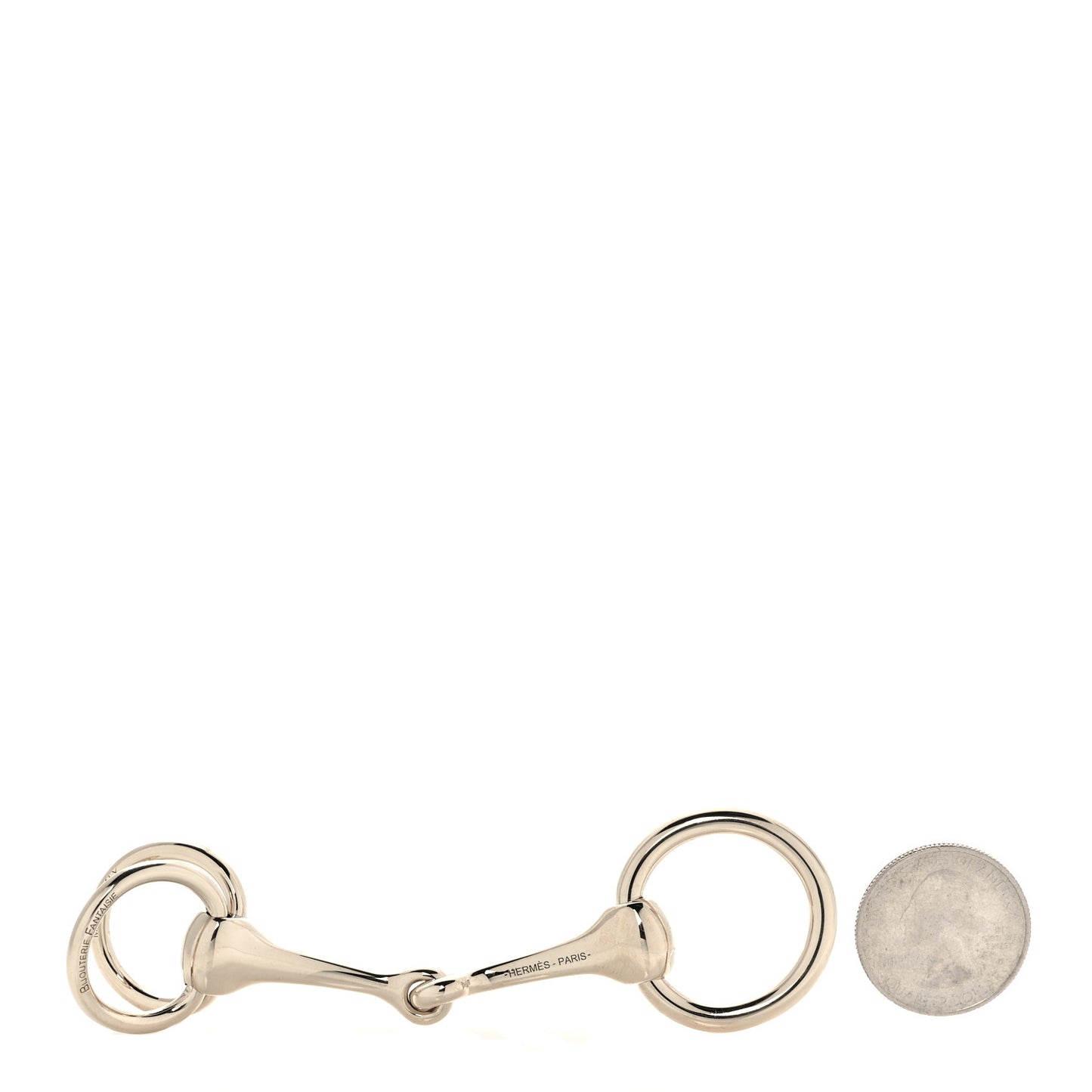 Permabrass Mors Scarf Ring Gold