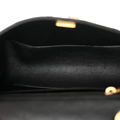 Chanel Aged Calfskin Quilted 2.55 Reissue Mini Flap Black 5 of 12