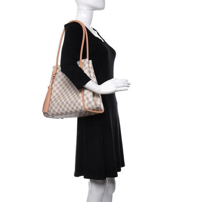 Louis Vuitton Damier Azur Propriano Rose Ballerine 2 of 12